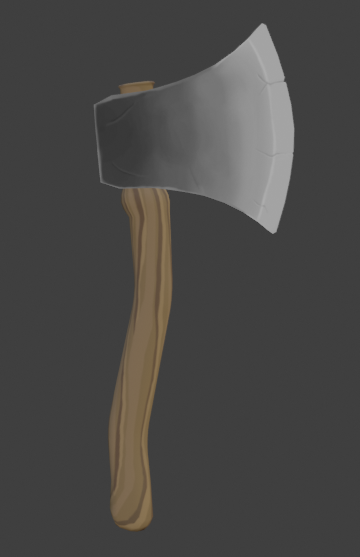 Stylized axe preview image 1